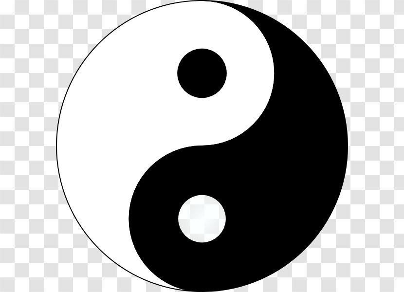 I Ching Yin And Yang Symbol Taoism Clip Art - Dualism - Portal Cliparts Transparent PNG