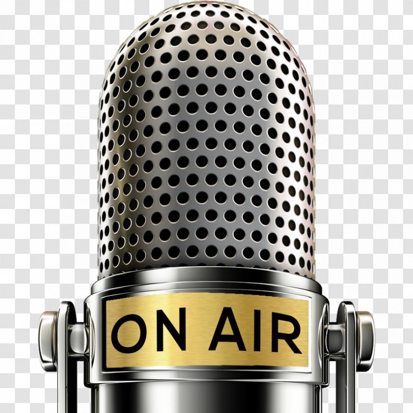 Microphone Television Show Royalty-free Radio Chat - On Air Transparent PNG