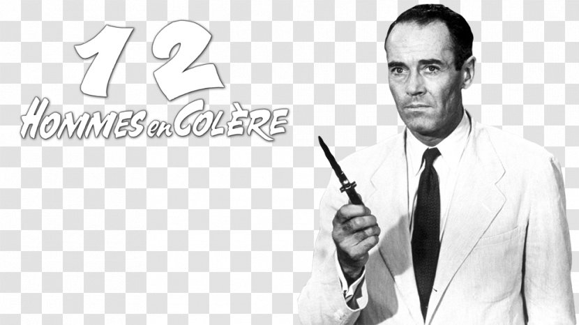 Henry Fonda 12 Angry Men Film Academy Award For Best Actor - Black And White - Man Transparent PNG