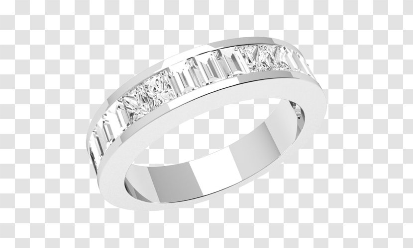 Wedding Ring Diamond Gold Eternity - Ladies Rings Transparent PNG