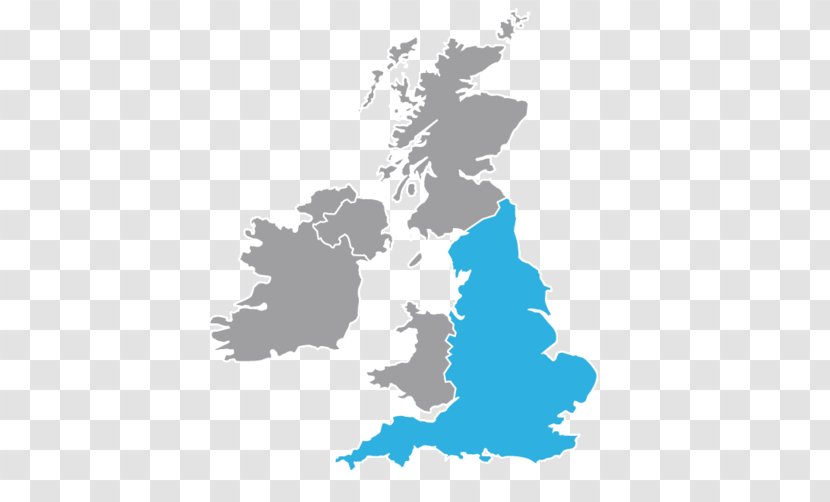 England Northern Ireland British Isles - Blue Transparent PNG