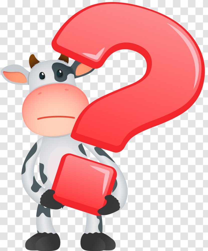 THE BIG GOOSE Cattle Royalty-free Cartoon Clip Art - Royaltyfree - QUESTION MARK Transparent PNG