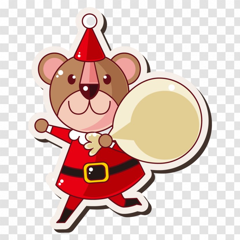 Santa Claus Christmas - Flower - Cartoon Soldier Animals Transparent PNG