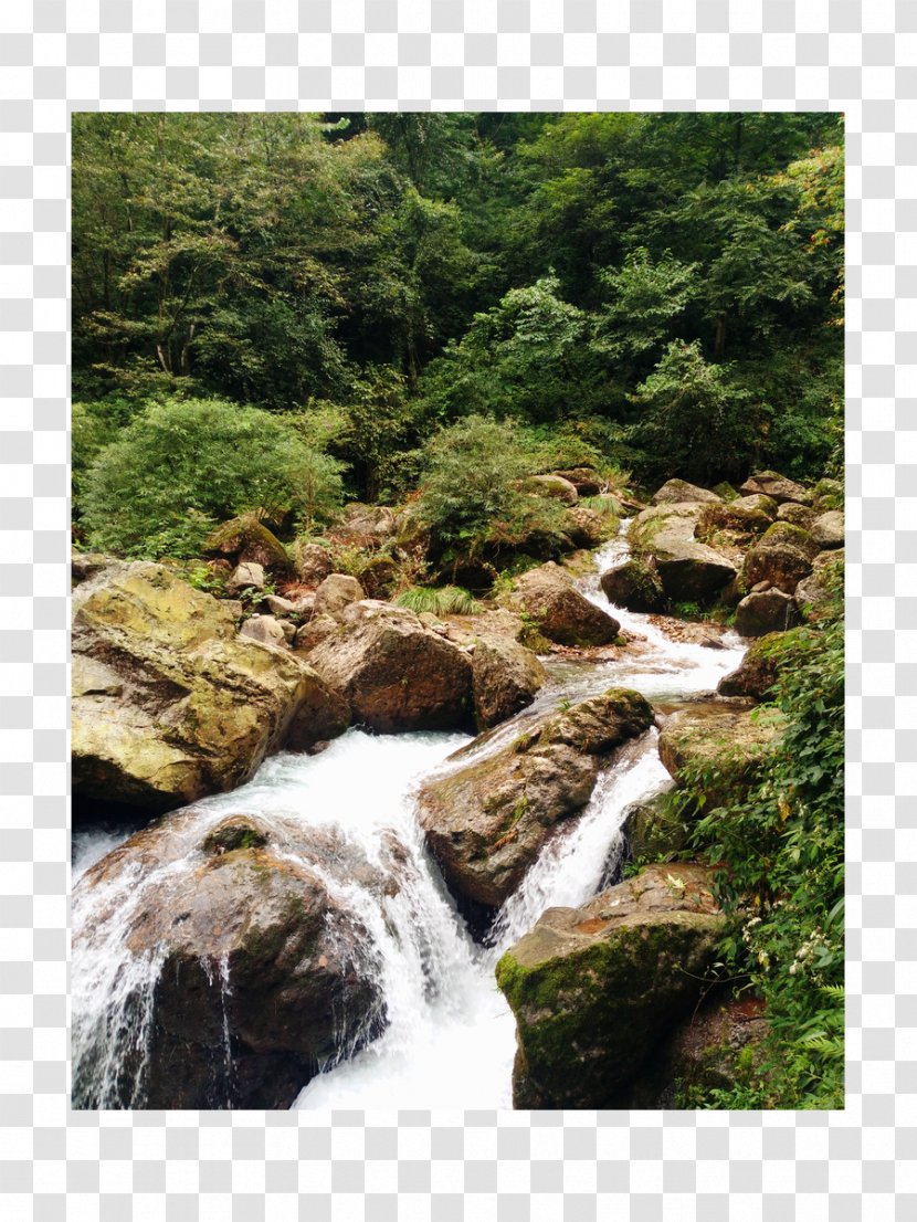 Mount Qingcheng Gate Of Mountain Waterfall Download - Water Feature Transparent PNG