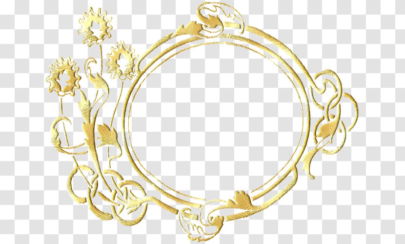 Picture Frames Gold Painting Text - Yellow Transparent PNG