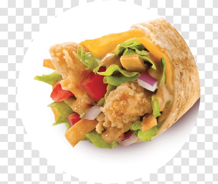 Korean Taco Wrap Church's Chicken Fried Fast Food - Restaurant Transparent PNG