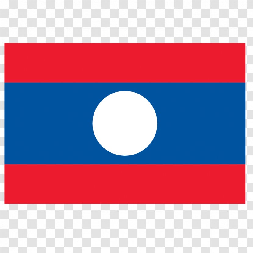 Flag Of Laos National Flags Asia - Afghanistan - China Transparent PNG