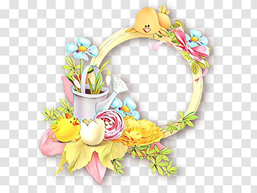 Easter Bunny - Flower Transparent PNG