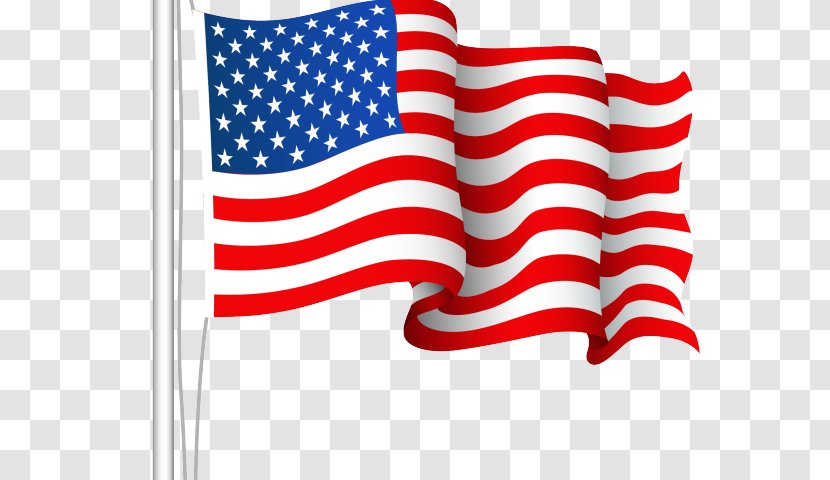 Flag Of The United States Clip Art - American Tattered Transparent PNG