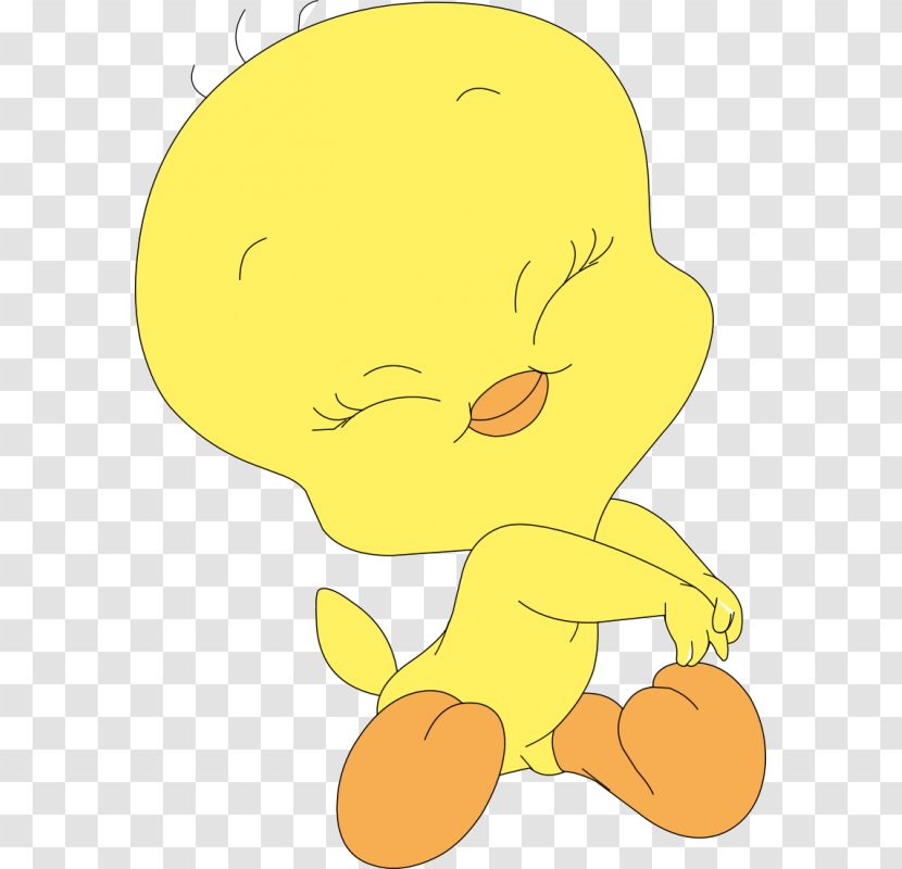 Tweety Cartoon Clip Art Image Looney Tunes - Smile - Drawing Pictures Transparent PNG