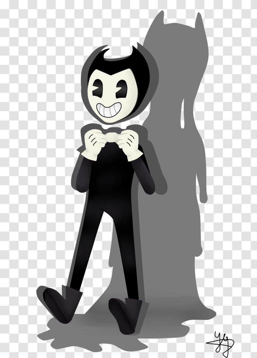 Bendy And The Ink Machine TheMeatly Games Game Jolt - Black - Style Transparent PNG