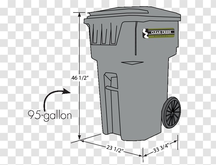 Rubbish Bins & Waste Paper Baskets Ketchum Recycling Kerbside Collection - Container Transparent PNG