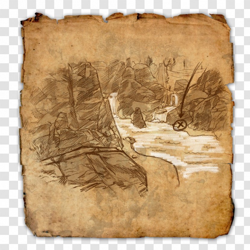 The Elder Scrolls Online Treasure Map World Transparent PNG