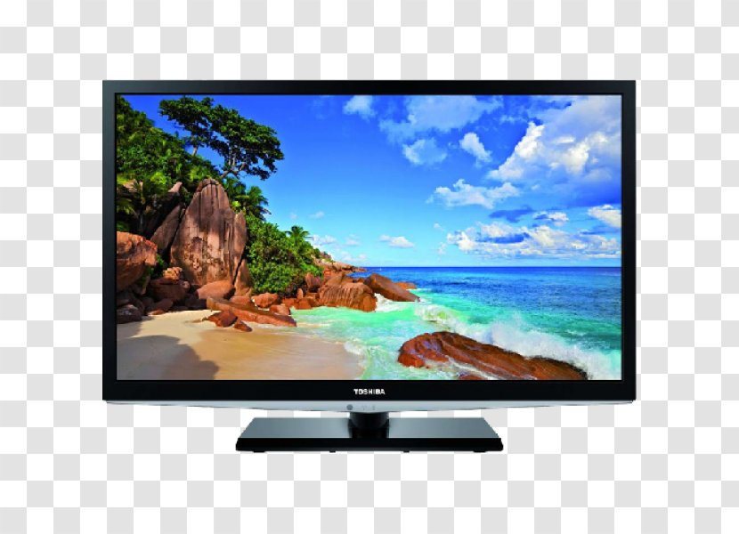 LED-backlit LCD Smart TV High-definition Television Set - Ledbacklit Lcd - Led Tv Image Transparent PNG