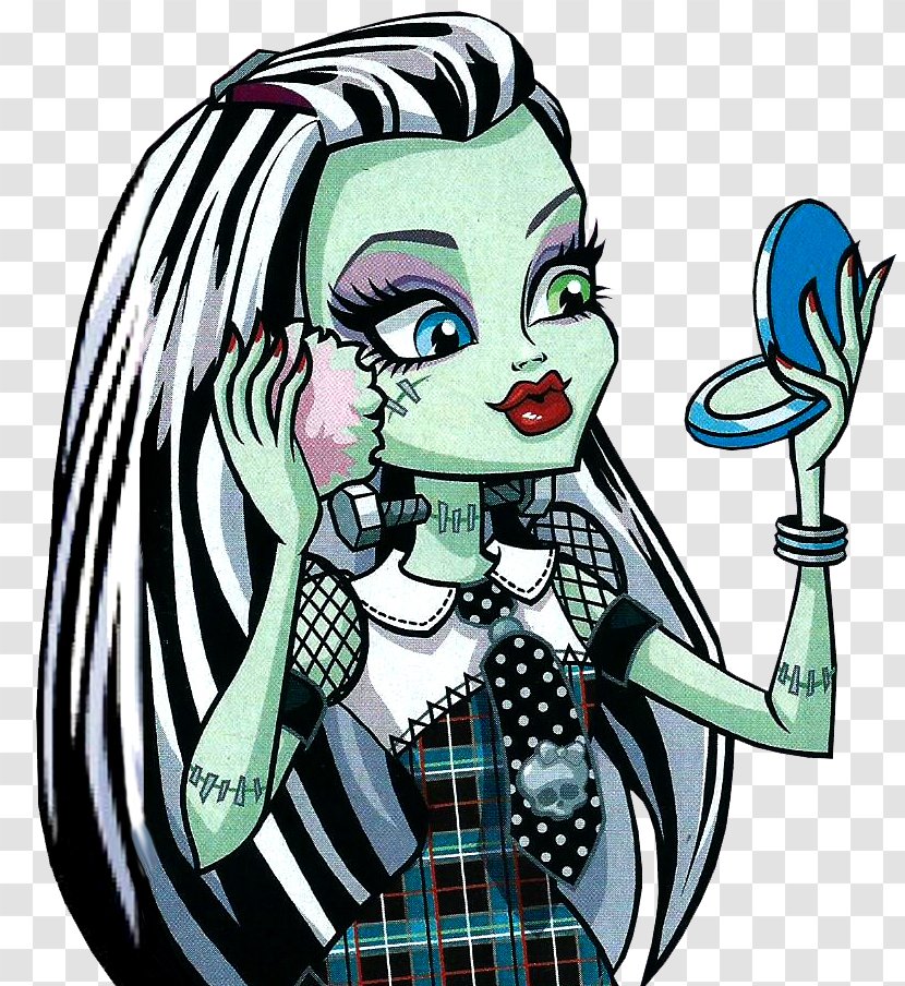 Frankie Stein Monster High Doll OOAK - Supervillain Transparent PNG