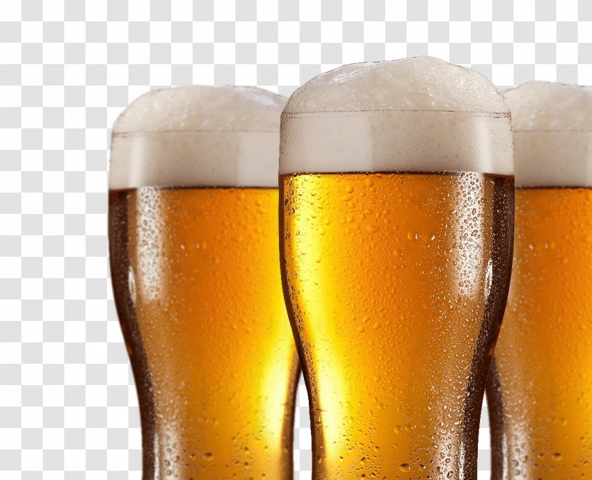 Wheat Beer Cocktail Lager Glasses - Pint Transparent PNG