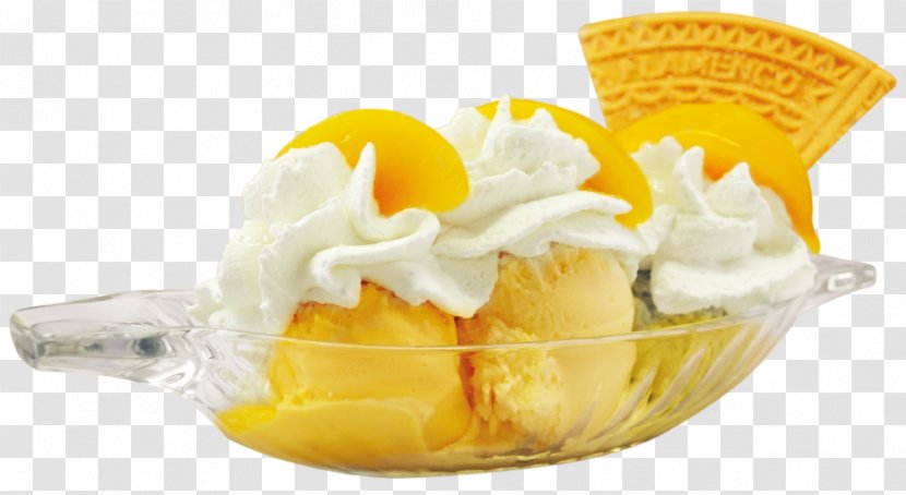 Gelato Sundae Ice Cream Advocaat Frozen Yogurt - Flavor Transparent PNG