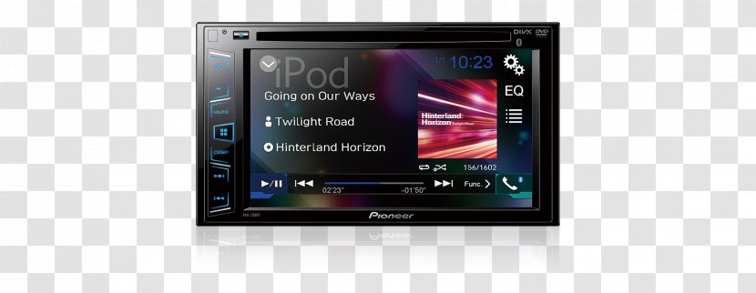 Car ISO 7736 Vehicle Audio Pioneer Corporation Automotive Head Unit - Dvd Player Transparent PNG