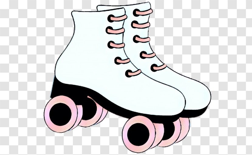 Clip Art Quad Skates Ice Skating Roller Openclipart - Pink Transparent PNG