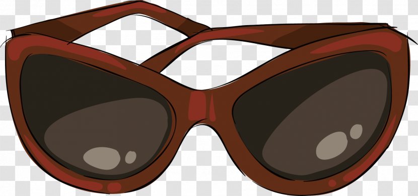 Goggles Sunglasses - Vector Transparent PNG