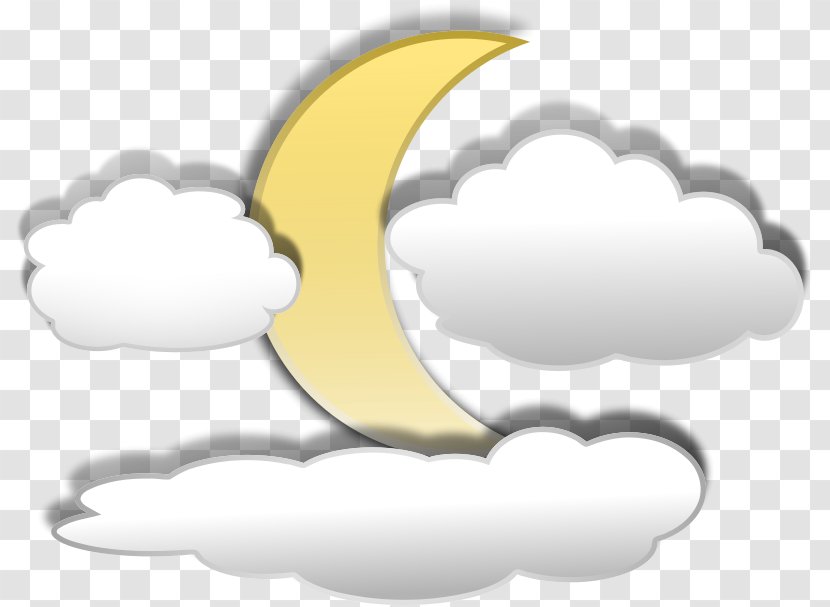 Moon Cloud Clip Art - Scalable Vector Graphics - Stars And Clipart Transparent PNG