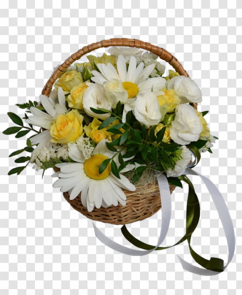 Floral Design Flower Bouquet Цветочный магазин STUDIO Flores Basket - Chamomile Transparent PNG