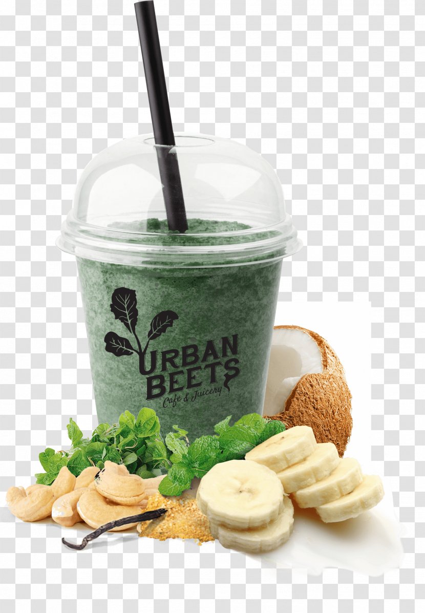 Vegetarian Cuisine Health Shake Smoothie Urban Beets Cafe & Juicery - Mint Chocolate Chip - Menu Transparent PNG