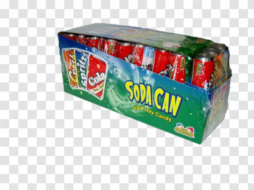 Plastic Snack Confectionery Flavor - Soda Can Transparent PNG