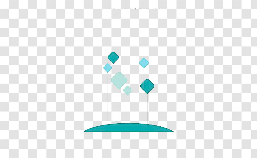 Turquoise Angle Pattern - Triangle - Diamond Transparent PNG