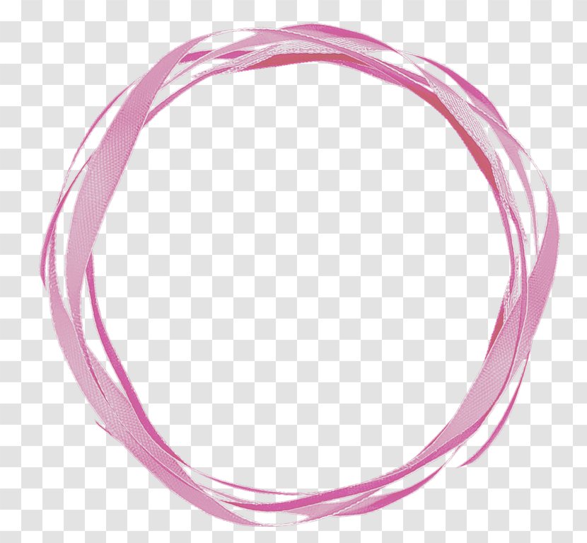 Pink Disk Circle Transparent PNG
