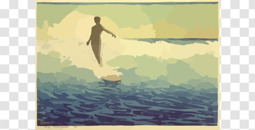 Honolulu Museum Of Art Printmaking Artist Woodblock Printing - Hawaii - Hawaiian Surfer Cliparts Transparent PNG
