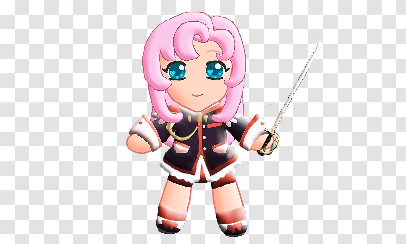 Clip Art Figurine Illustration Action & Toy Figures Finger - Pink - Captain Amelia Transparent PNG