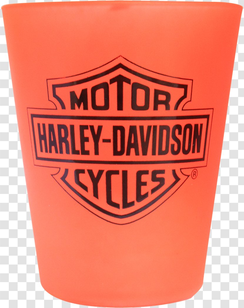 Pint Glass Shield-X Harley-Davidson Chrome B&S 4x Decal Logo - Imperial - Thunder Mountain Ride Transparent PNG