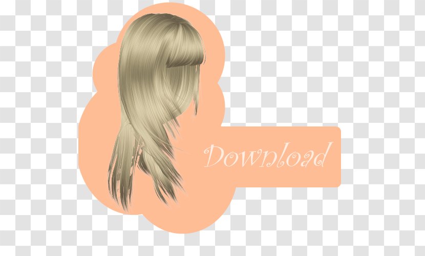Brown Hair Hairstyle Coloring Bangs - Silhouette - Fringe Transparent PNG
