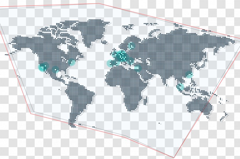 United States India World Map - Flat Earth Transparent PNG