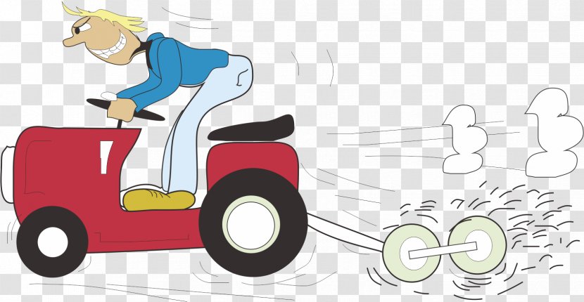 Car Tractor Clip Art - Driver Transparent PNG
