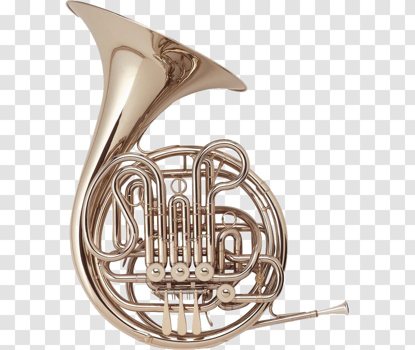 Holton-Farkas French Horns Brass Instruments Musical - Cartoon - Horn Transparent PNG