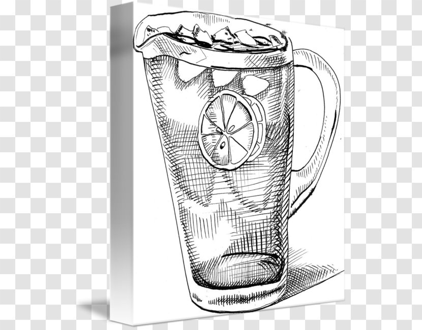 Lemonade Drawing Iced Tea Mug Imagekind Transparent PNG