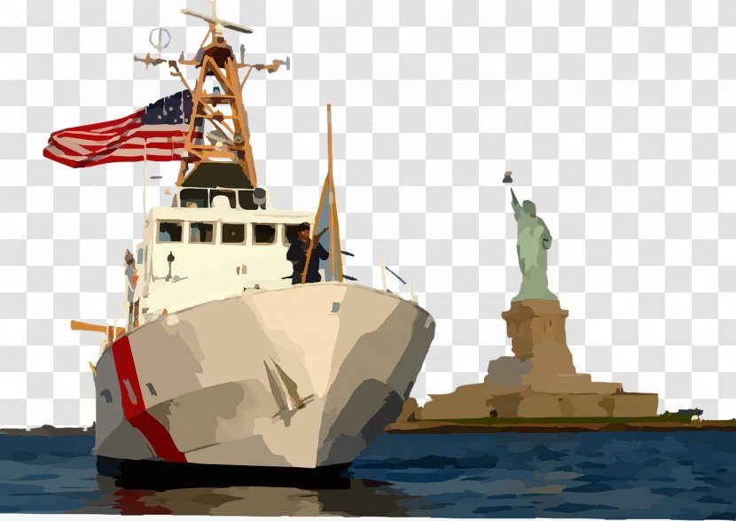 Statue Of Liberty Ship - Heavy Cruiser Transparent PNG
