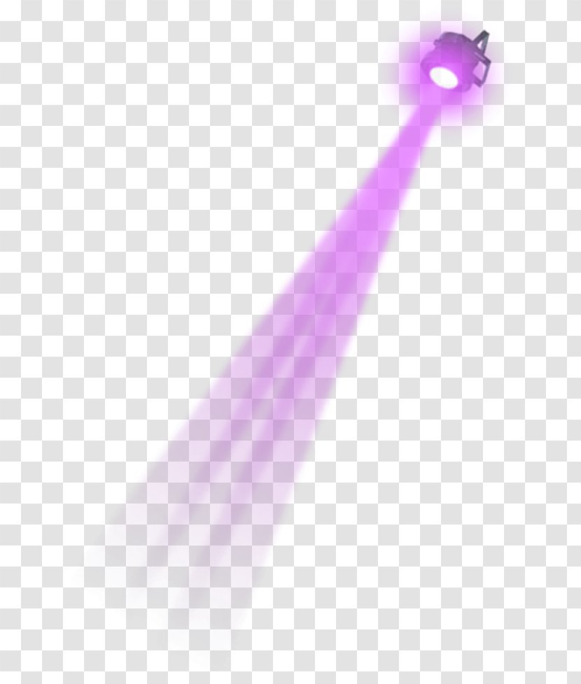 Stage Lighting - HD Purple Light Effect Transparent PNG