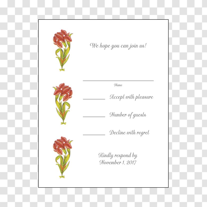 Floral Design Wedding Invitation Greeting & Note Cards Convite Transparent PNG