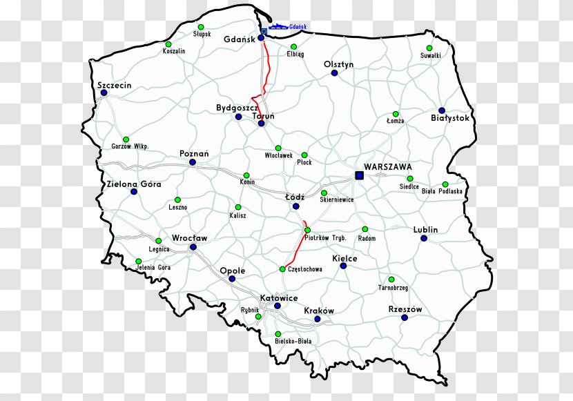 National Road 25 24 Konin 50 Kalisz Transparent PNG