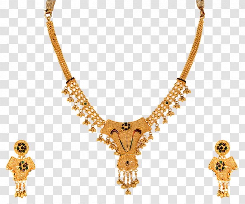 Necklace Earring Orra Jewellery Gold - Bride - Bridal Jewelry Transparent PNG