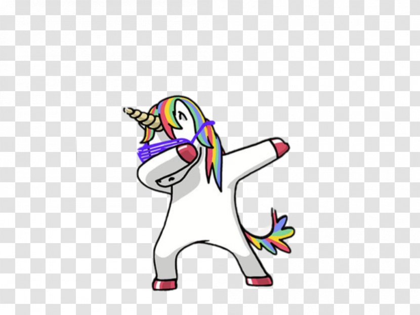 T-shirt Dab Unicorn Being Top - Tree - Background Transparent PNG