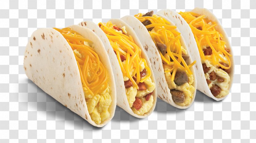 Taco Breakfast Burrito Bacon, Egg And Cheese Sandwich - Cuisine Transparent PNG
