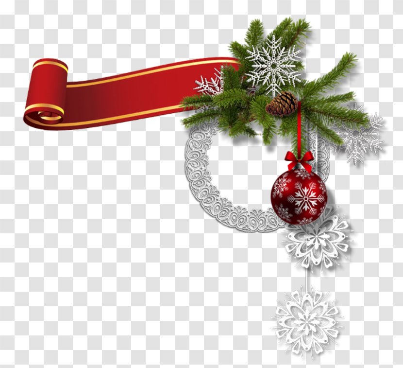 Christmas Ornament Santa Claus Day Tree Bombka - Gift Transparent PNG