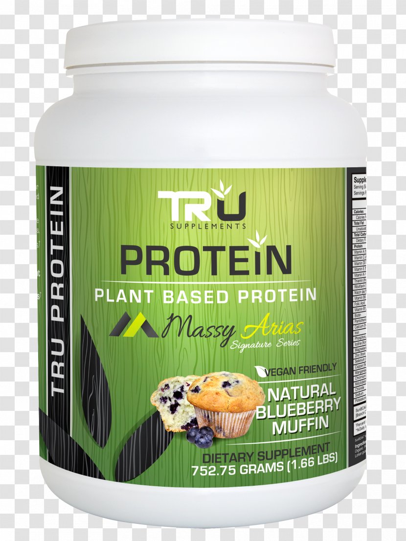 Dietary Supplement Whey Protein Plant-based Diet Bodybuilding - Serving Size - Blueberry Bush Transparent PNG