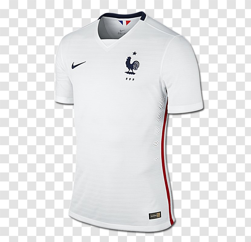 T-shirt France National Football Team UEFA Euro 2016 - Brand Transparent PNG