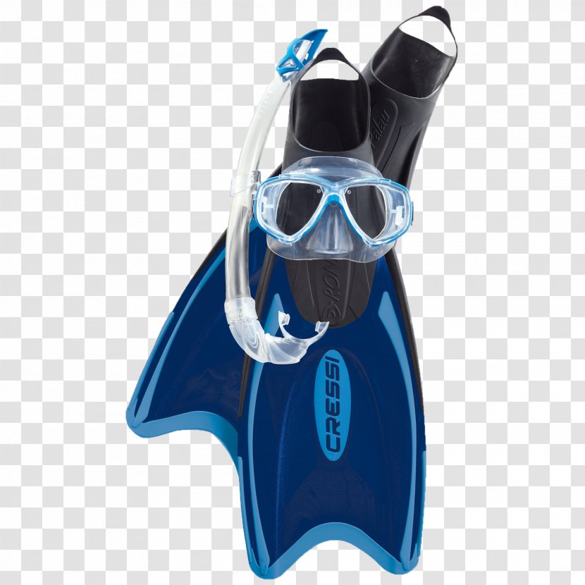Diving & Snorkeling Masks Equipment Cressi-Sub Underwater - Flippers Transparent PNG