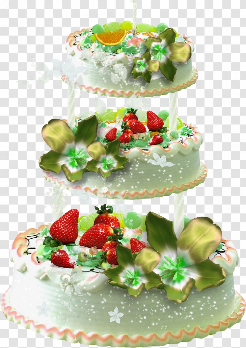 Layer Cake Birthday Fruitcake Torte Sugar - Baking - Pastas Transparent PNG